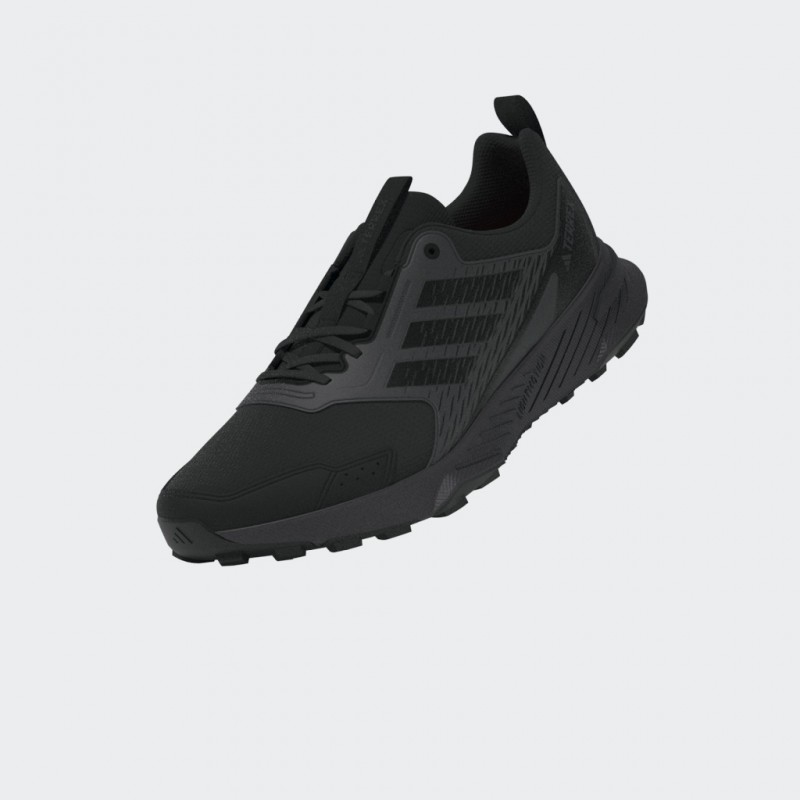 adidas Mens' Tracefinder Trail Running Shoes - Black