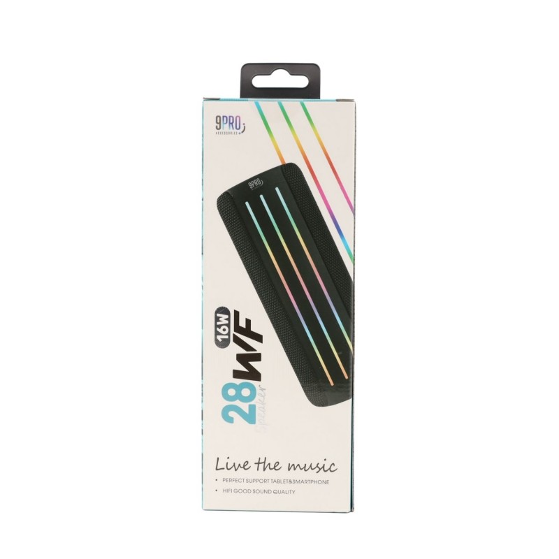 9Pro 28WF Speaker Black