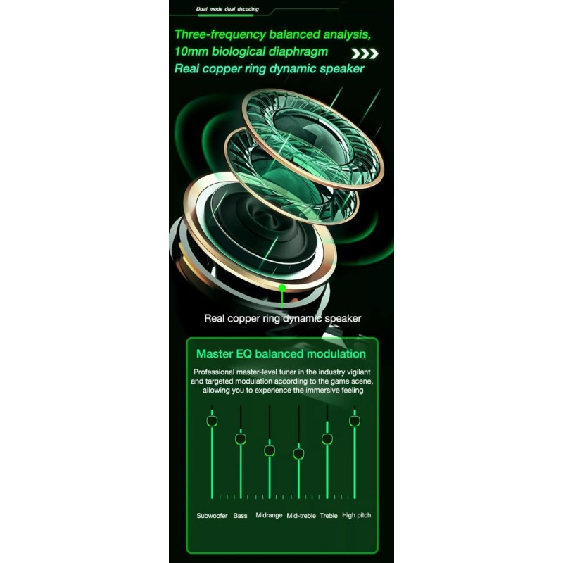 9Pro G06 TWSGAMING EARPHONES