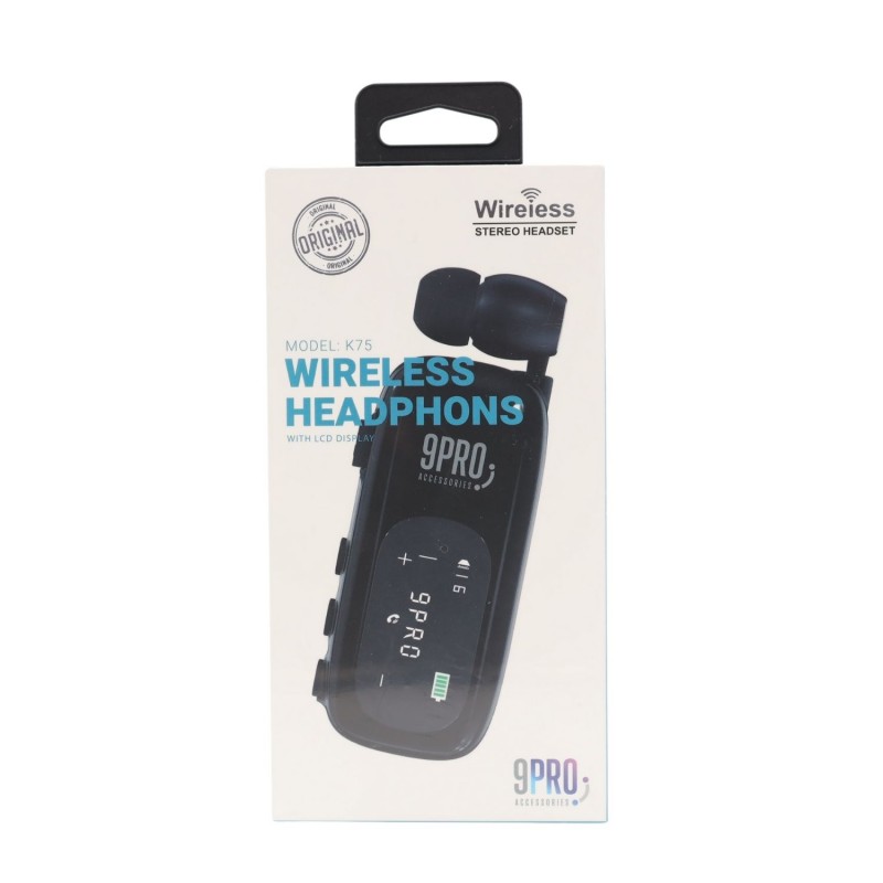 9Pro K75 Wireless Headphones CLIP BT