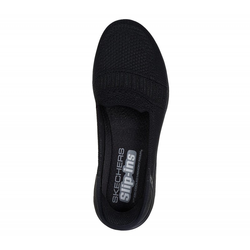 Skechers Women's Slip-ins: On-the-GO Flex - Camellia Shoes - حذاء سكيتشرز سليب انس: اون ذا جو فليكس للنساء لون اسود