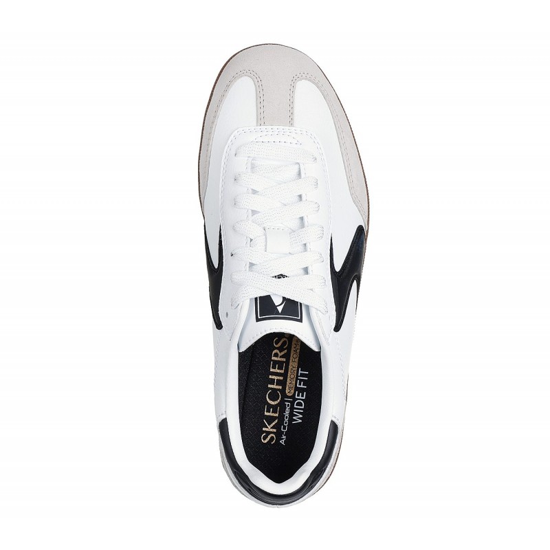 Skechers Women's Hotshot - Kickoff Shoes - حذاء سكيتشرز هوت شوت كي اوف للنساء لون أبيض