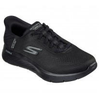 Skechers Men's Slip-ins: GO WALK Flex - New World Shoes - حذاء سكيتشرز سليب انس جو ووك فليكس- نيو ورلد للرجال لون أسود