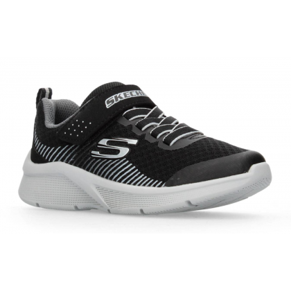 Skechers Kid's Microspec Shoes - حذاء سكيتشرز ميكرو سبيس للأطفال لون أسود