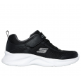 Skechers Kid's Dynamatic Shoes - حذاء سكيتشرز ديناميت للأطفال لون أسود ونعل أسود