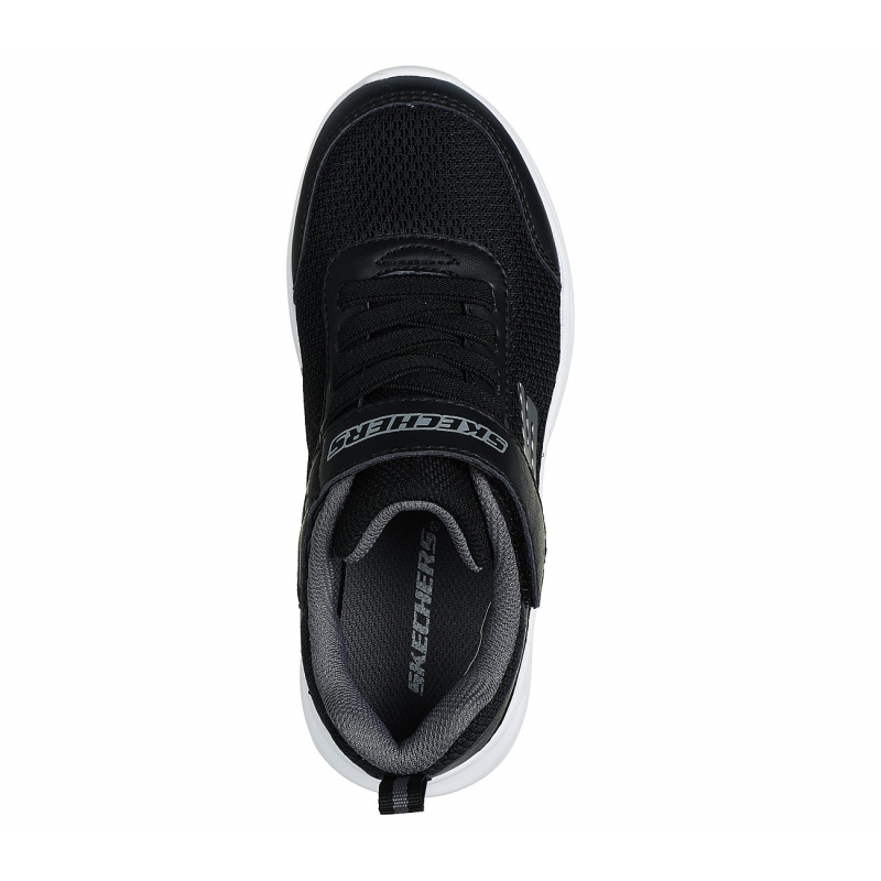 Skechers Kid's Dynamatic Shoes - حذاء سكيتشرز ديناميت للأطفال لون أسود ونعل أسود
