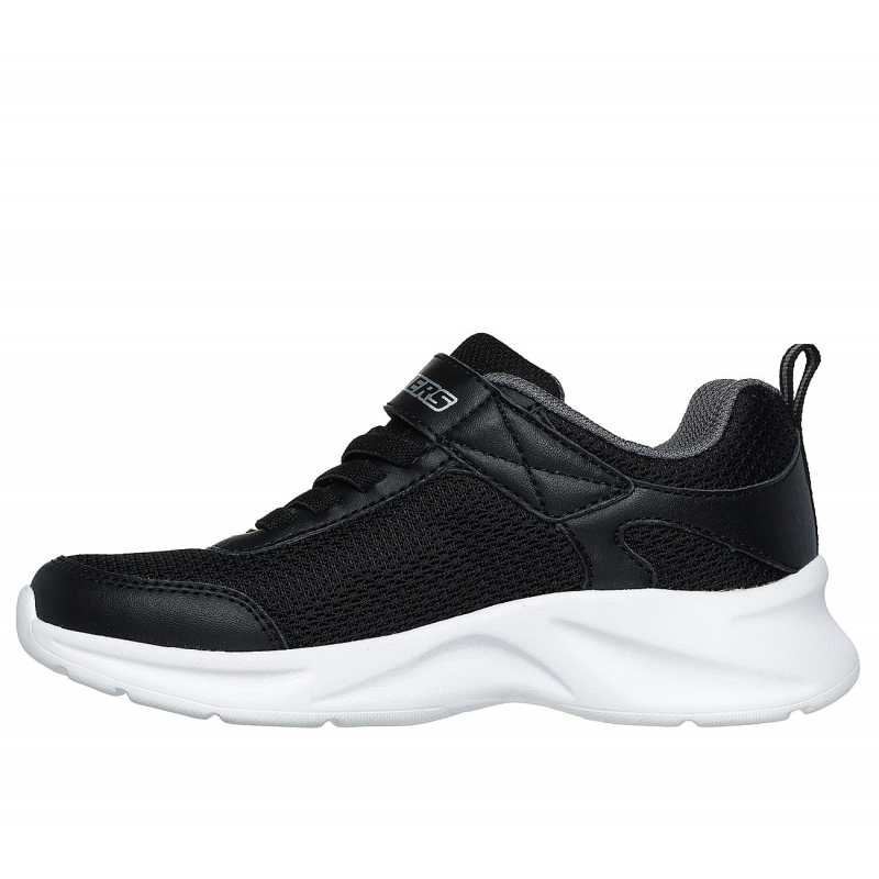 Skechers Kid's Dynamatic Shoes - حذاء سكيتشرز ديناميت للأطفال لون أسود ونعل أسود