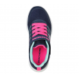 Skechers Kid's Microspec - Bold Delight Shoes -  حذاء سكيتشرز ميكرو سبيس للأطفال لون كحلي وفوشي