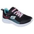 Skechers Kid's Microspec Shoes - حذاء سكيتشرز ميكرو سبيس للأطفال لون أسود
