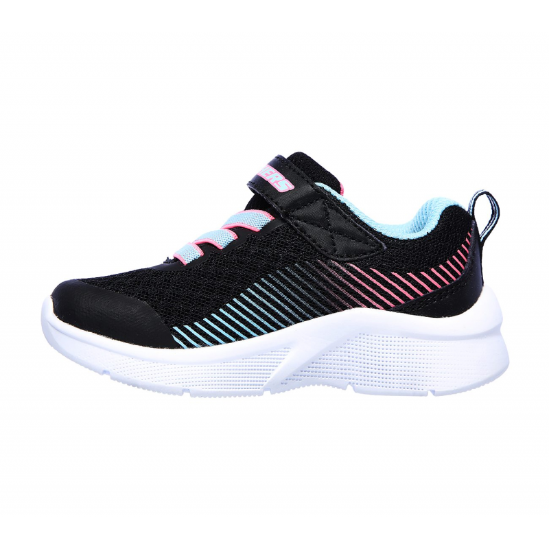 Skechers Kid's Microspec - Bright Runner Shoes - حذاء سكيتشرز ميكرو سبيس- برايت راننر للأطفال لون أسود