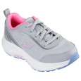 Skechers Kid's Go Run Consistent 2.0 - Endless Speed Shoes - حذاء سكيتشرز جو رن كونستنت 2.0 للأطفال لون رمادي وزهري