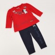طقم قطعتين للأطفال لون أحمر