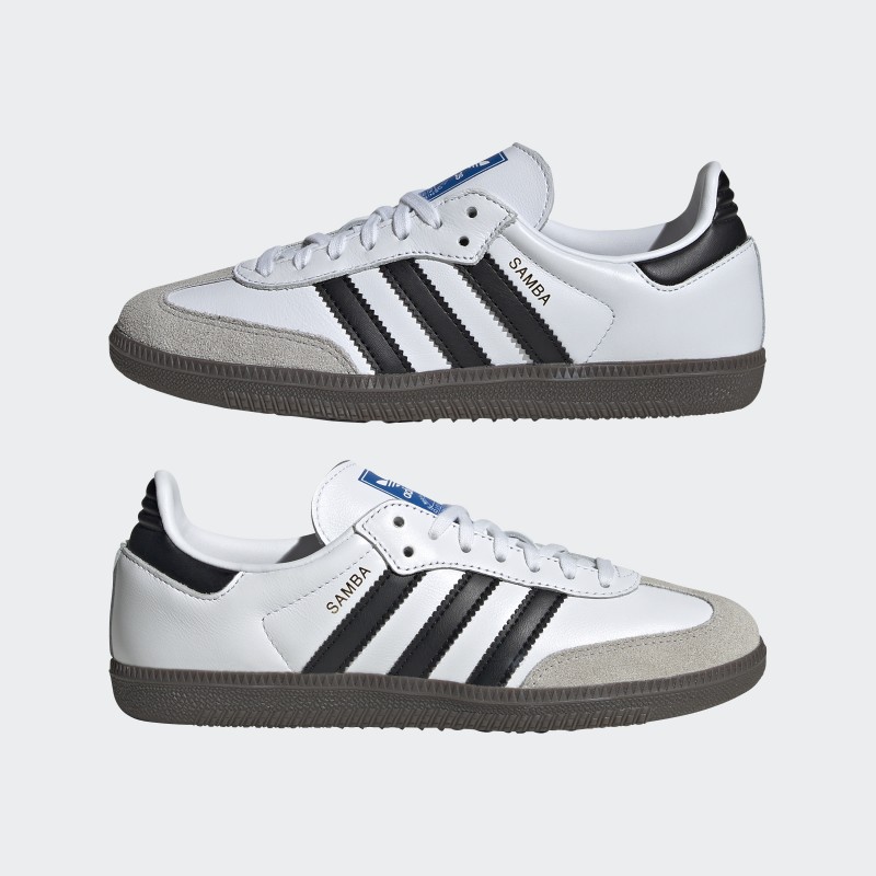 adidas Womens' Samba OG Shoes - White