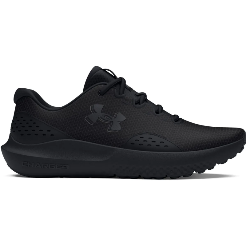 Under Under Women's UA Surge 4 Running Shoes- حذاء اندر ارمور سيرج 4 للنساء لون أسود