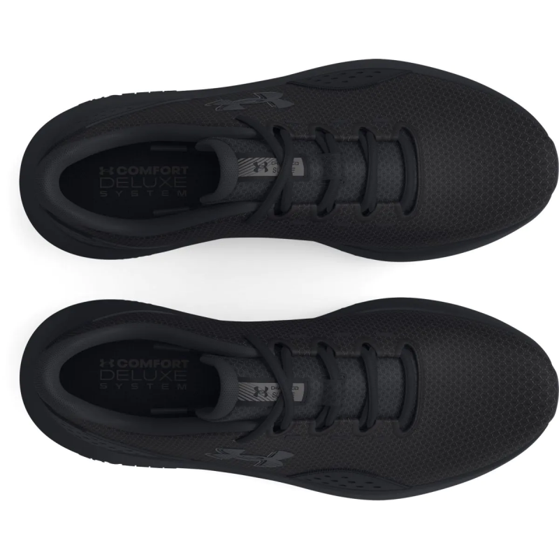 Under Under Women's UA Surge 4 Running Shoes- حذاء اندر ارمور سيرج 4 للنساء لون أسود