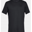 Under Armour Men's SUA Left Chest Logo Short Sleeve T-Shirt - تيشيرت أندر آرمر سبورت ستايل ليفت تشيست بأكمام قصيرة للرجال لون أسود
