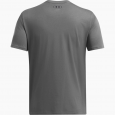 Under Armour Men's SUA Left Chest Logo Short Sleeve T-Shirt - تيشيرت أندر آرمر سبورت ستايل ليفت تشيست بأكمام قصيرة للرجال لون رمادي