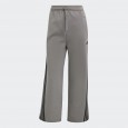 adidas Womens' Future Icons 3-Stripes Open Hem Pants - Grey