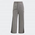 adidas Womens' Future Icons 3-Stripes Open Hem Pants - Grey
