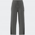 adidas Womens' Future Icons 3-Stripes Open Hem Pants - Grey