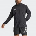 adidas Mens' Adizero Essentials Running Jacket - Black
