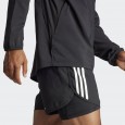 adidas Mens' Adizero Essentials Running Jacket - Black
