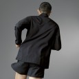 adidas Mens' Adizero Essentials Running Jacket - Black