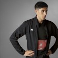 adidas Mens' Adizero Essentials Running Jacket - Black
