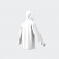adidas Mens' Own The Run 3-Stripes Jacket - White