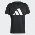 adidas Mens' Run It Tee - Black