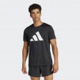 adidas Mens' Run It Tee - Black