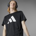 adidas Mens' Run It Tee - Black