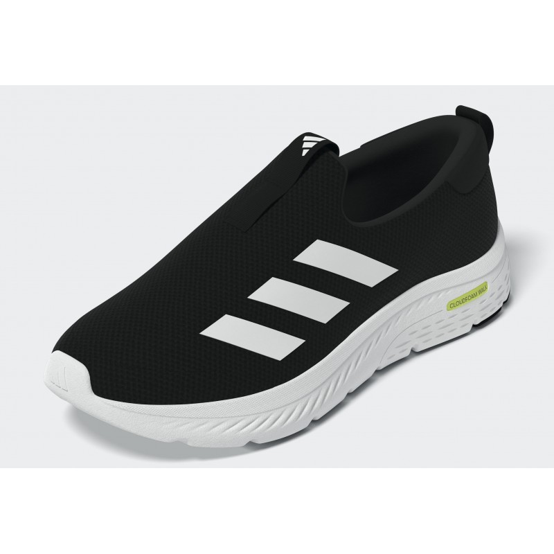 adidas Mens' Cloudfoam Move Lounger Shoes - Black
