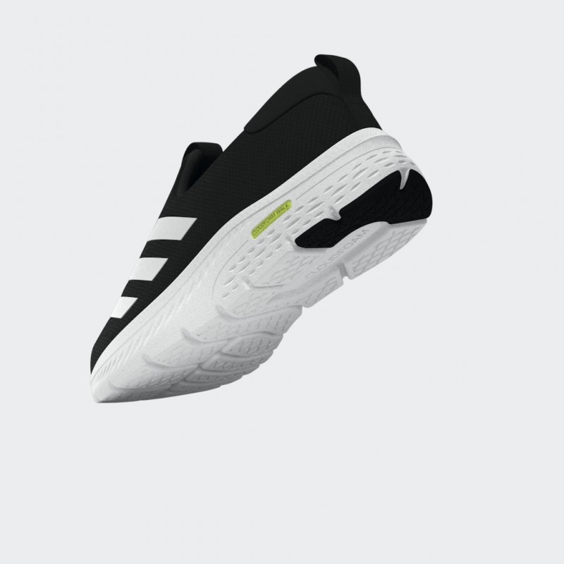 adidas Mens' Cloudfoam Move Lounger Shoes - Black