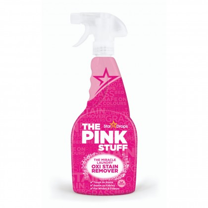 اوكسي سبري لإزالة البقع عن الملابس البيضاء 500 مل من The pink Stuff
