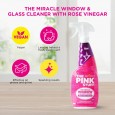 منظف الزجاج والنوافذ بخل الورد 750مل من The pink Stuff