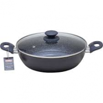 طنجرة بايركس Pyrex ألمنيوم حجم 28CM سم 3.8L لون رمادي