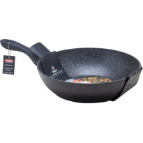 مقلى عميق بايركس Pyrex ألمنيوم حجم 30 سم لون رمادي