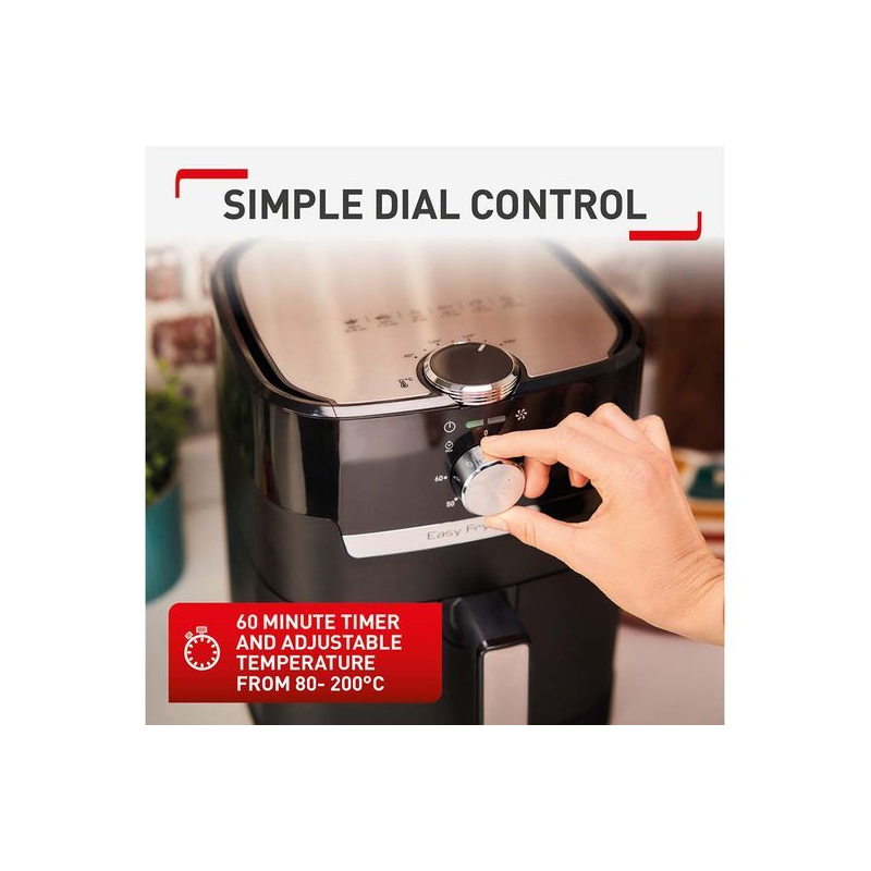 TEFAL Air Fryer Easy Fry Essential 4.5 L Capacity