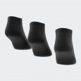 adidas Unisex' Cushioned Low-Cut Socks 3 Pairs - Black