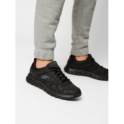 Skechers Men's Track- Scloric Shoes - حذاء سكيتشرز تراك للرجال لون أسود