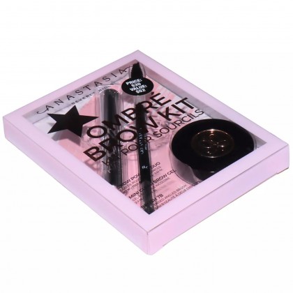 Anastasia Beverly Hills Ombre Brow Kit Soft Brown- بكج للحواجب 3 قطع أومبري من أنستازيا بيفرلي هيلز