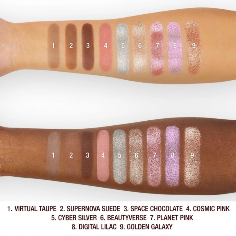 Charlotte Beautyverse Palette - باليت ظلال العيون من شارلوت تيلبري 9*1 غرام
