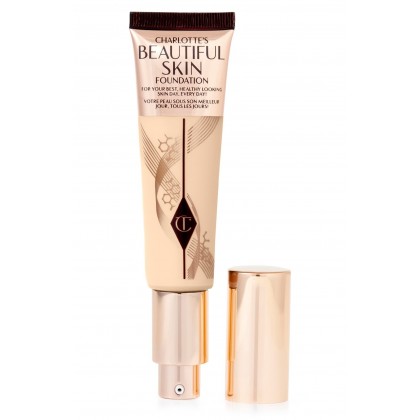 Charlotte Tilbury Charlotte's Beautiful Skin Foundation (30ml, 2 Warm) - كريم أساس لبشرة مثالية من شارلوت تيلبري درجة 2 Warm (30 مل )