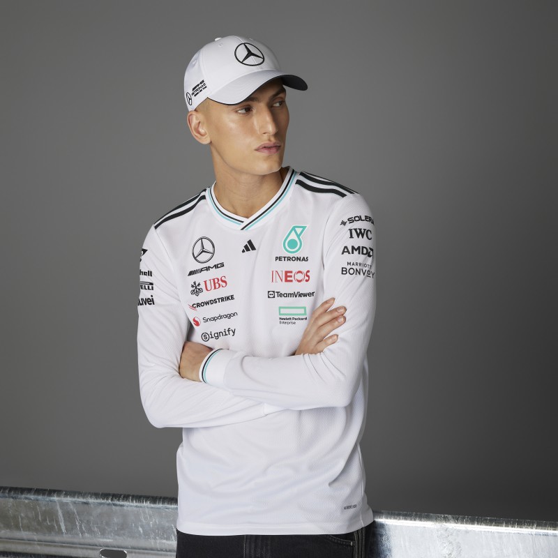 adidas MERCEDES - AMG PETRONAS FORMULA ONE TEAM DRIVER CAP - White