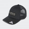 adidas MERCEDES - AMG PETRONAS FORMULA ONE TEAM SNAPBACK LOGO TRUCKER CAP - Black