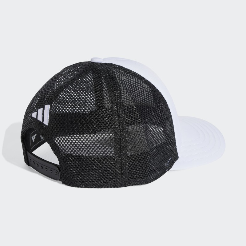 adidas MERCEDES - AMG PETRONAS FORMULA ONE TEAM SNAPBACK LOGO TRUCKER CAP - White