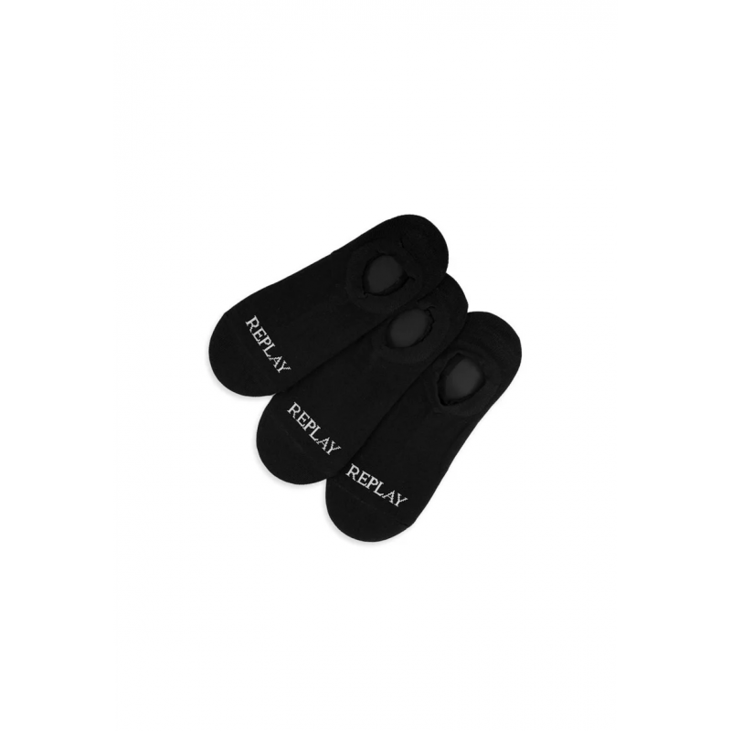 Replay Mens' Ballerina 3PP Socks - Black