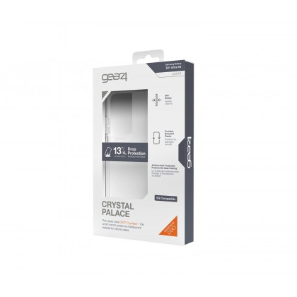 كفر شفاف ايفون 16 برو ماكس مقاوم للصدمات وجودة عالمية ماركة gear4