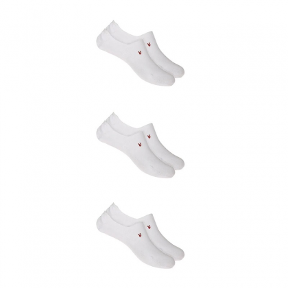 Replay Mens' Ballerina Trio Socks - White